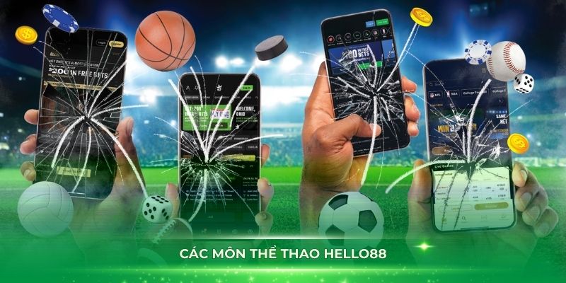 Các môn thể thao Hello88 luôn thu hút mọi người